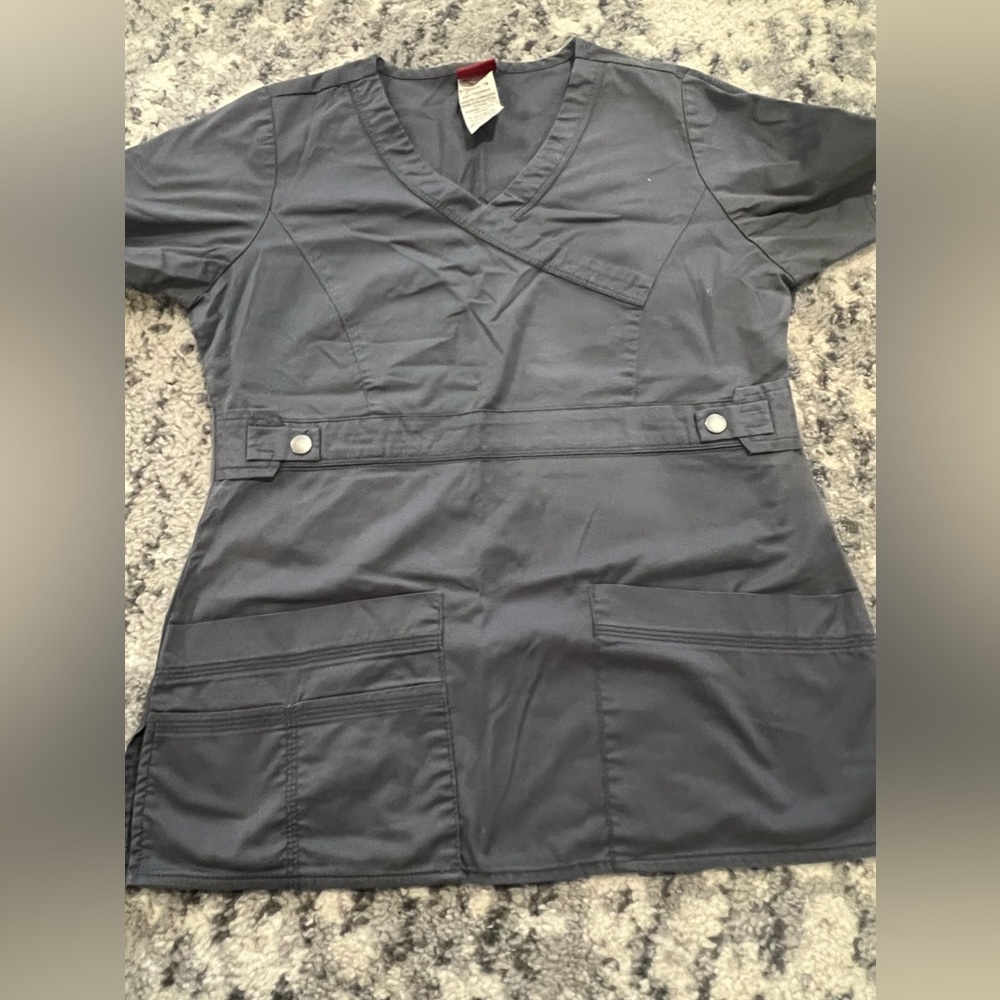 Gray Dickies scrubs